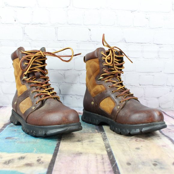 POLO RALPH LAUREN Dennison Work Safety Boots 7 D - Picture 3 of 9